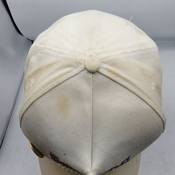 Vintage The Red Dog Saloon Juneau Alaska White Hat Cap Laborers Local 652 Pin - Picture 6 of 10